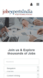 Mobile Screenshot of jobexpertsindia.com